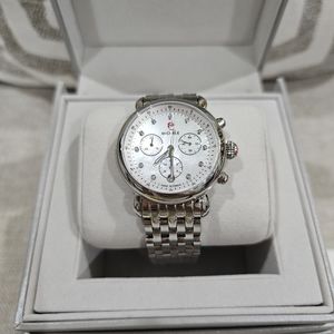 MICHEL CSX Diamond Embellished Bracelet Watch